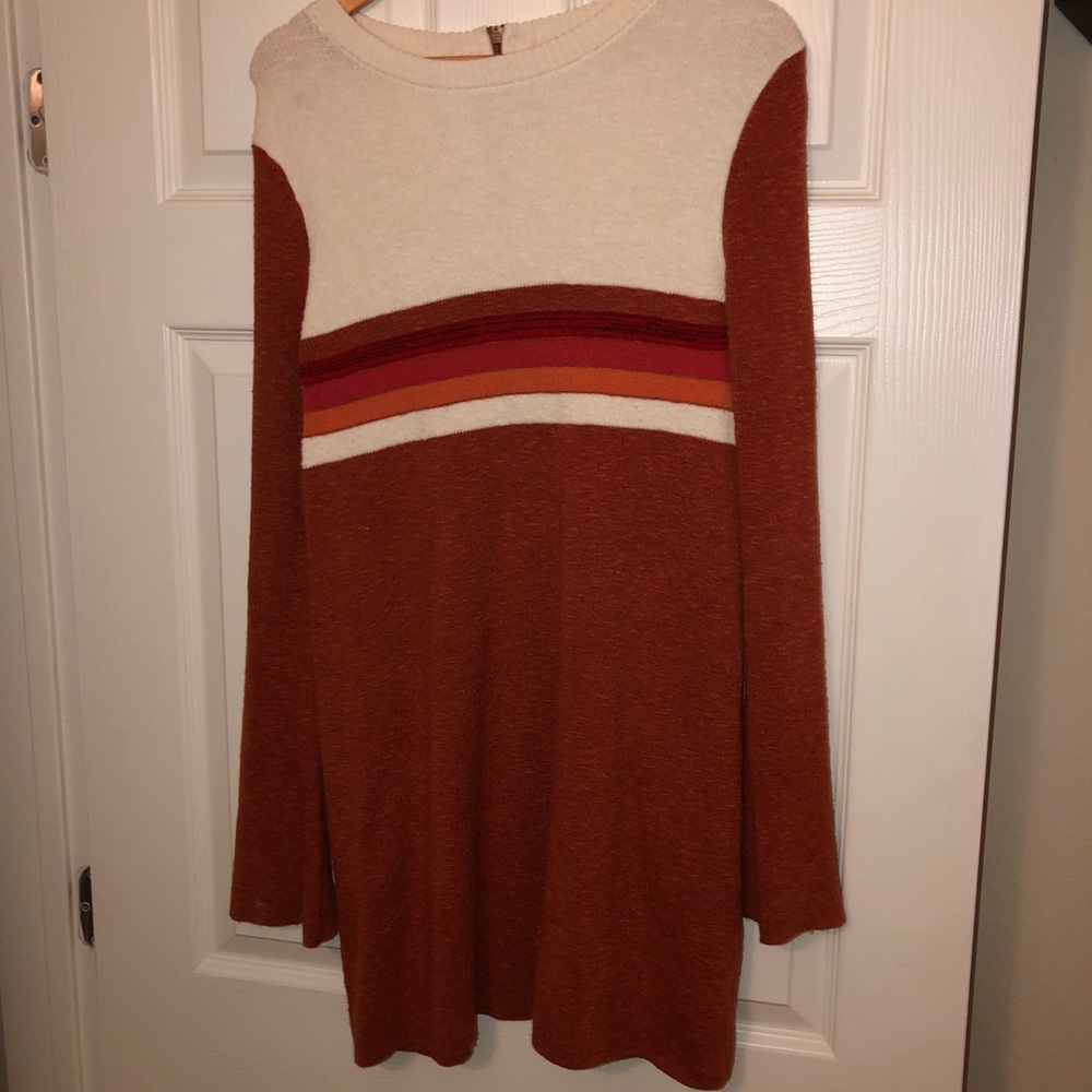 Free People Mini Sweater Dress